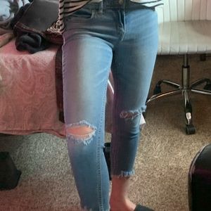 Free people distressed jeans